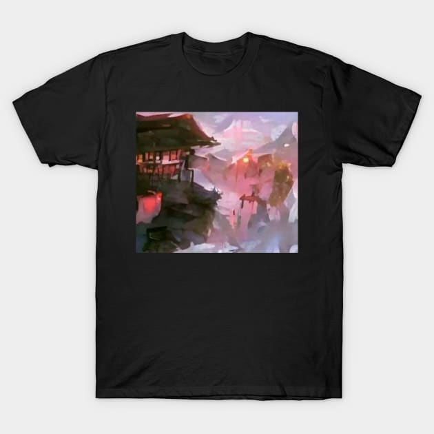 Rick Rolled Chinese Painting T-Shirt by GreenGuyTeesStore